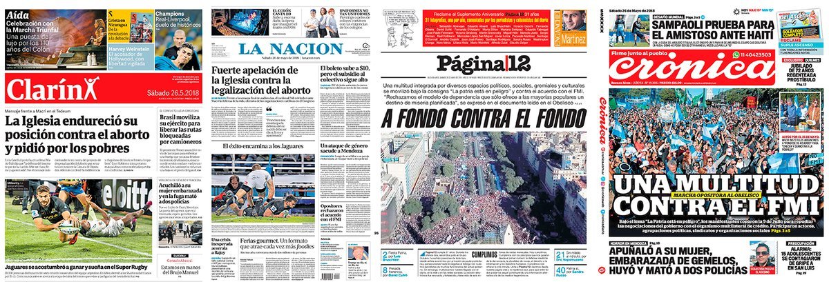 La decadencia del interés periodístico como sello de época