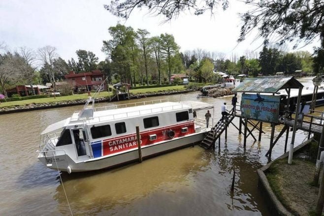 Tigre: Amplía cobertura el catamarán sanitario