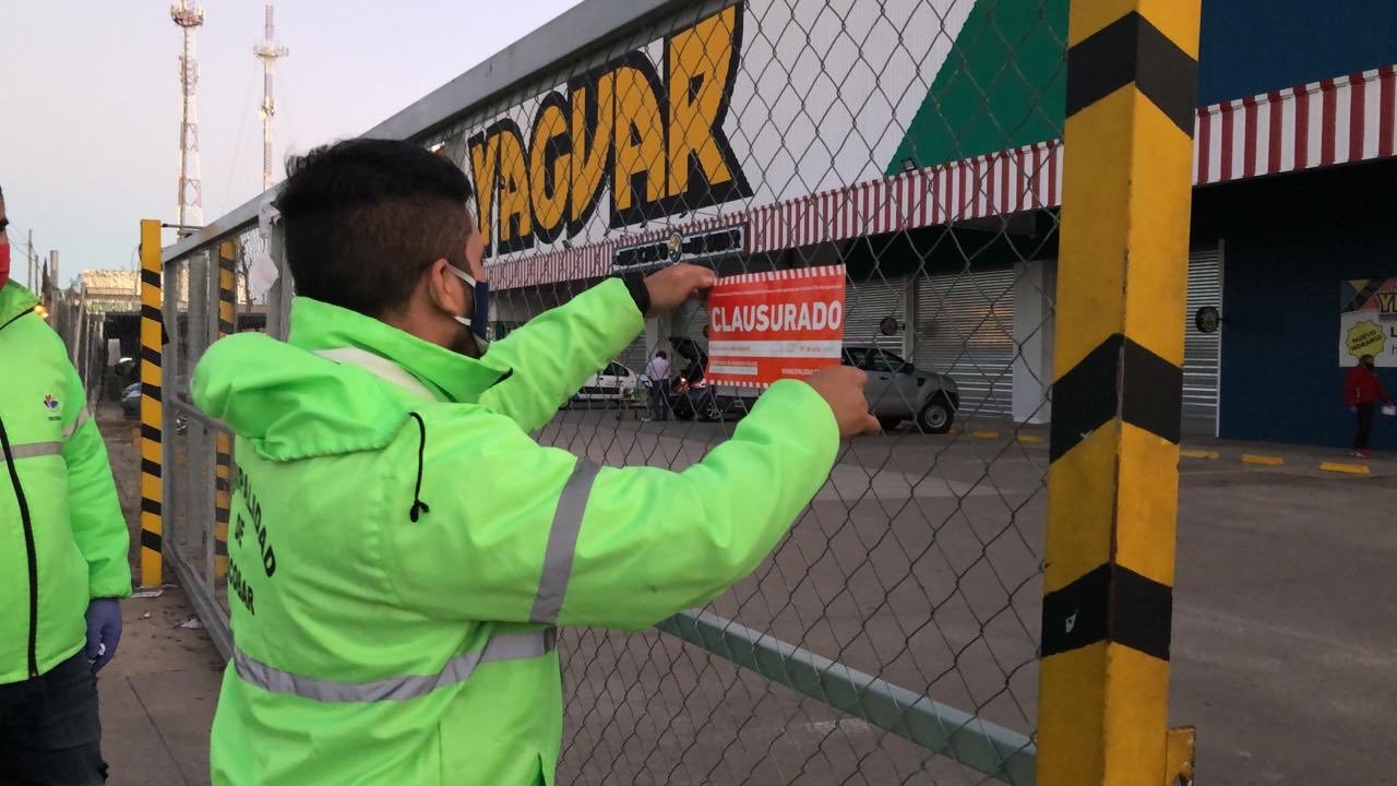 Escobar: Clausuran un supermercado Yaguar