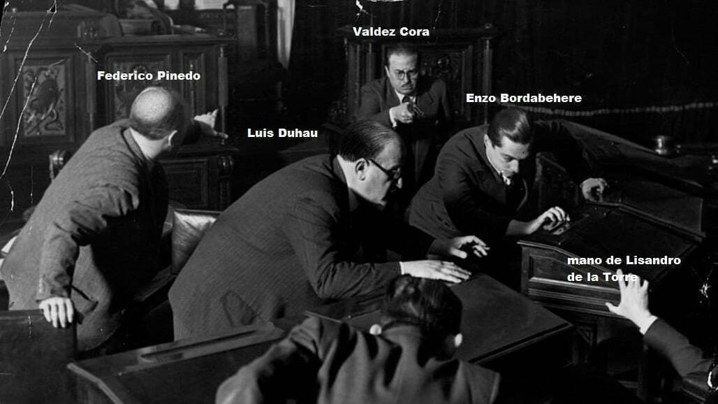 El día que hubo tiros durante una sesión en el Senado