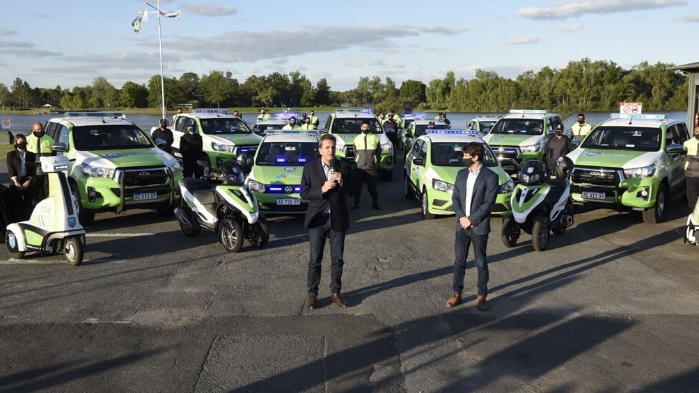 San Fernando sumó 16 nuevos móviles policiales