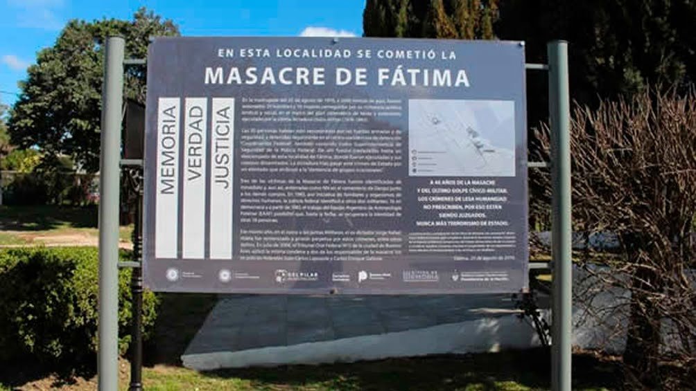 Pasaron 49 años de la Masacre de Fátima