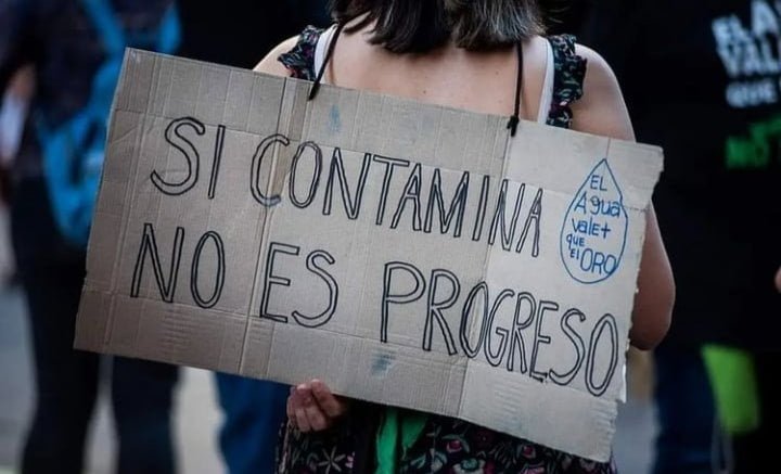 Mendoza se moviliza contra proyecto minero que tiene el apoyo de Milei