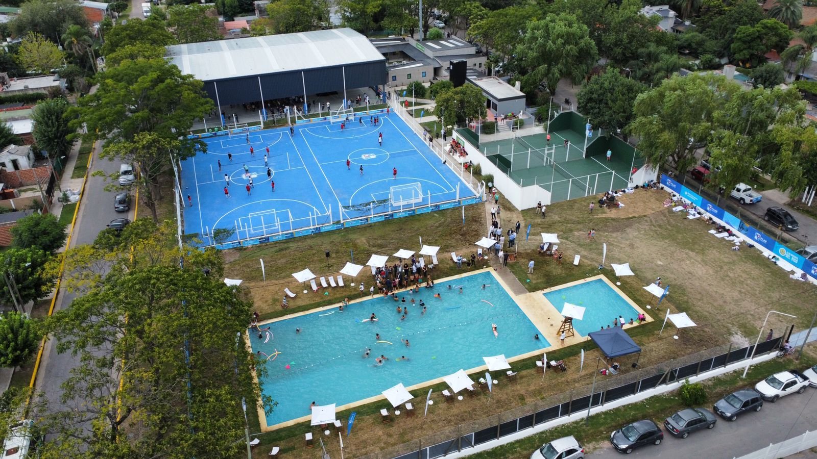 Pilar inauguró su nuevo polideportivo en Del Viso