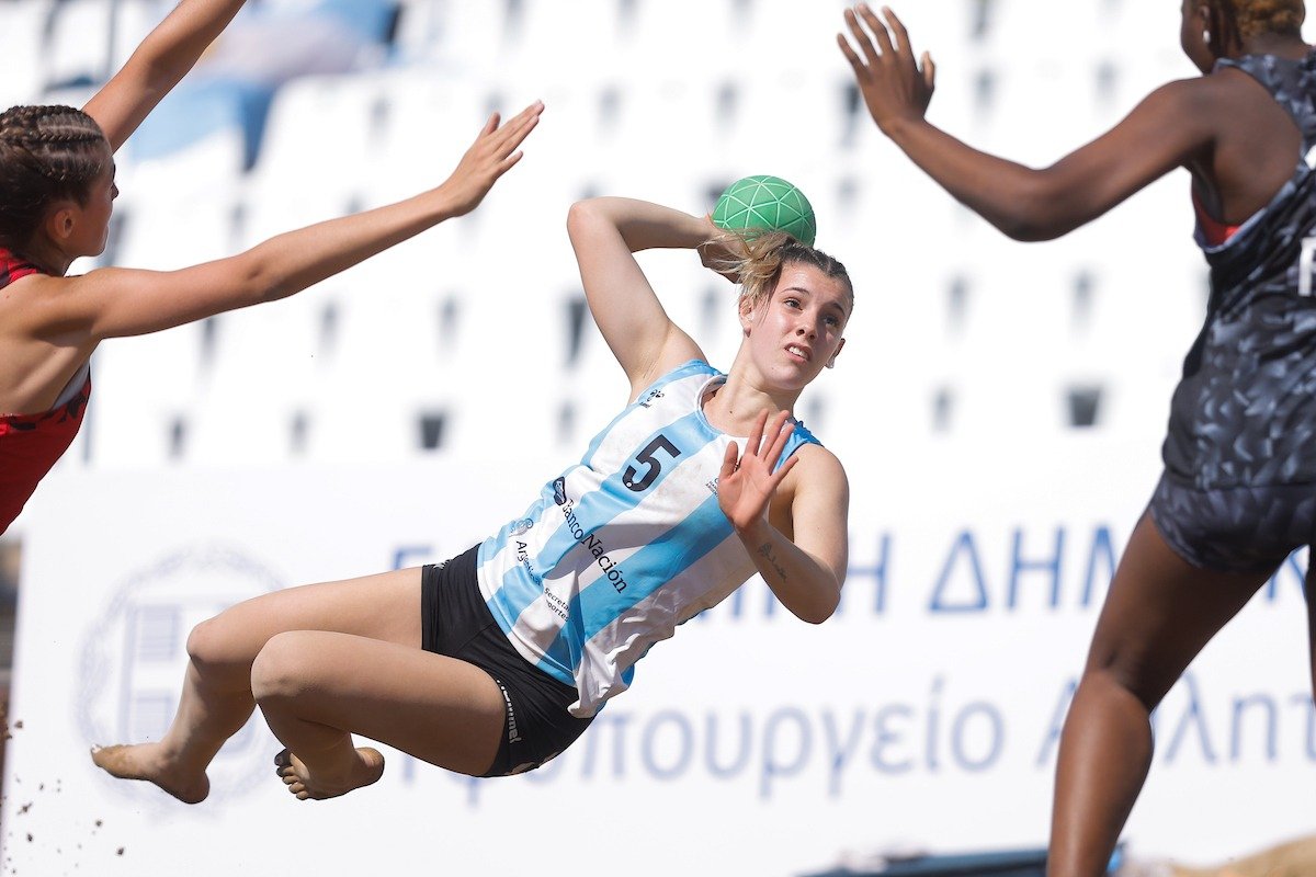 Mar del Plata sede del Argentino de Handball beach
