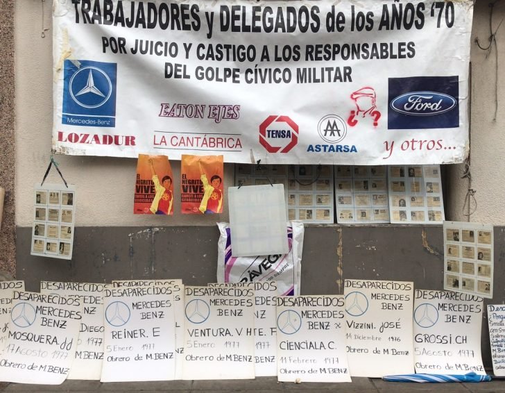 Condenas a represores de Campo de Mayo
