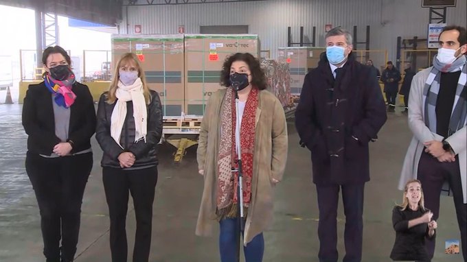 Las vacunas pediátricas contra el Covid llegaron al país