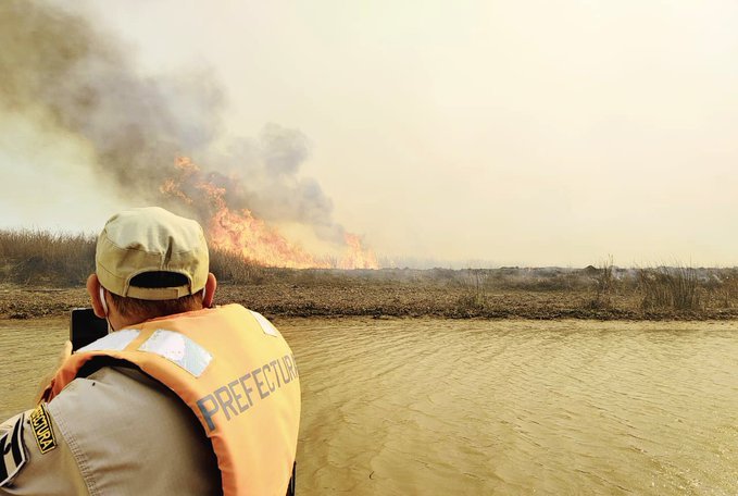 Delta: Detienen tres hombres por provocar incendios