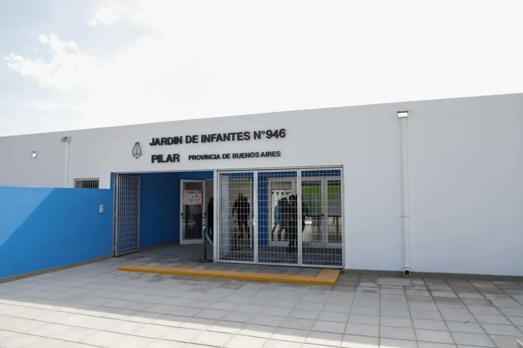 Pilar: Quedó inaugurado un Jardín de Infantes en Villa Rosa