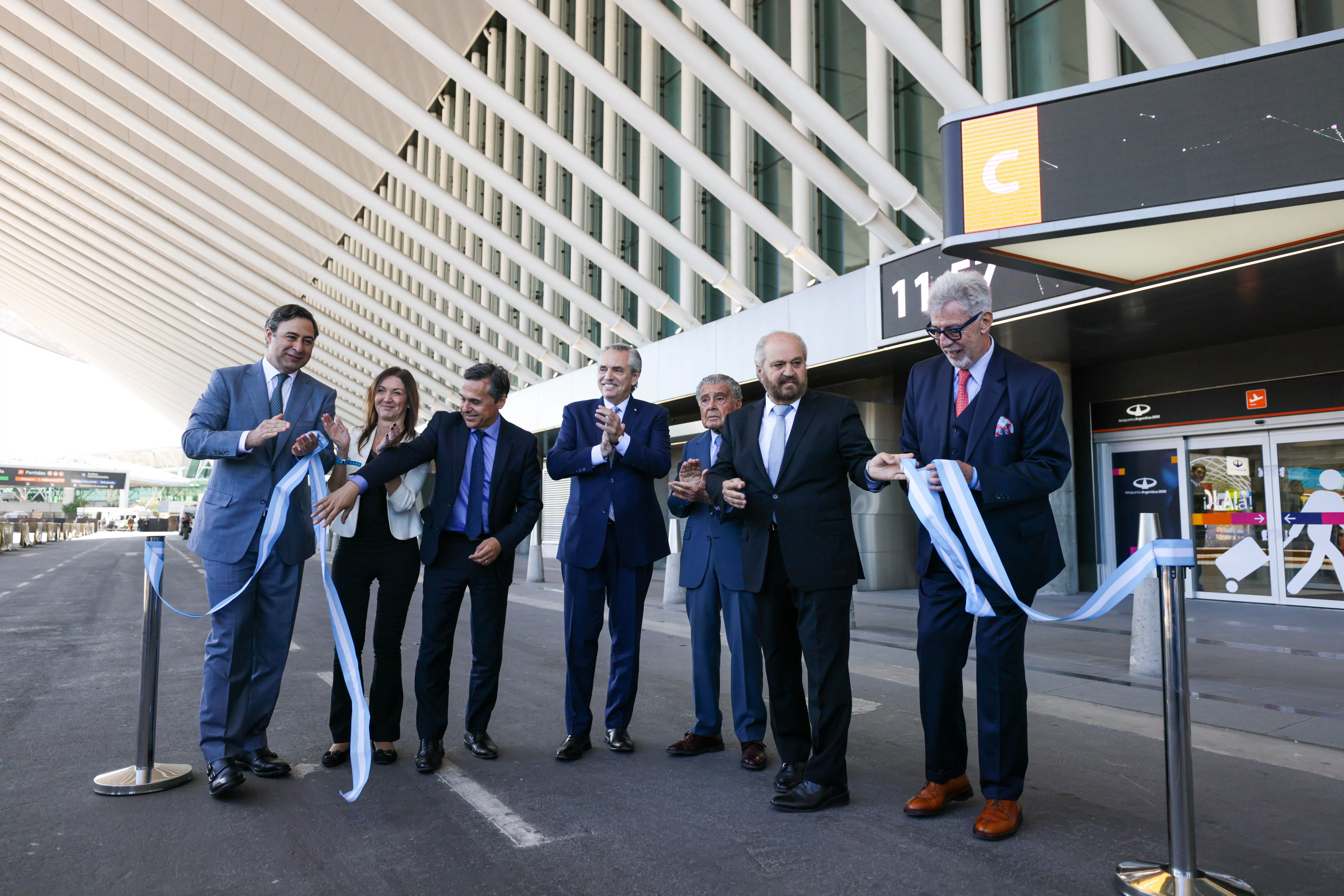 Quedó inaugurada la nueva terminal del aeropuerto de Ezeiza