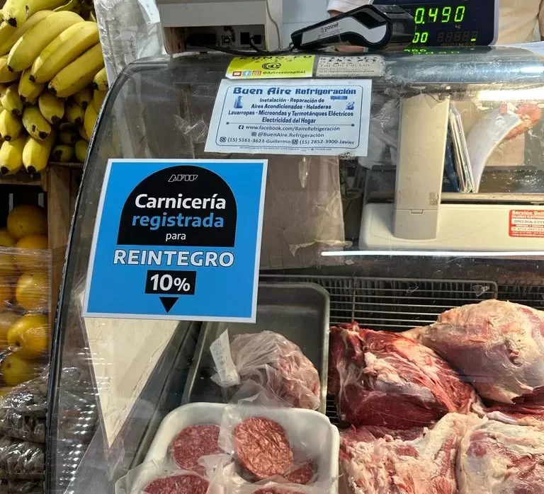 Operativos en carnicerías para verificar el descuento del 10%