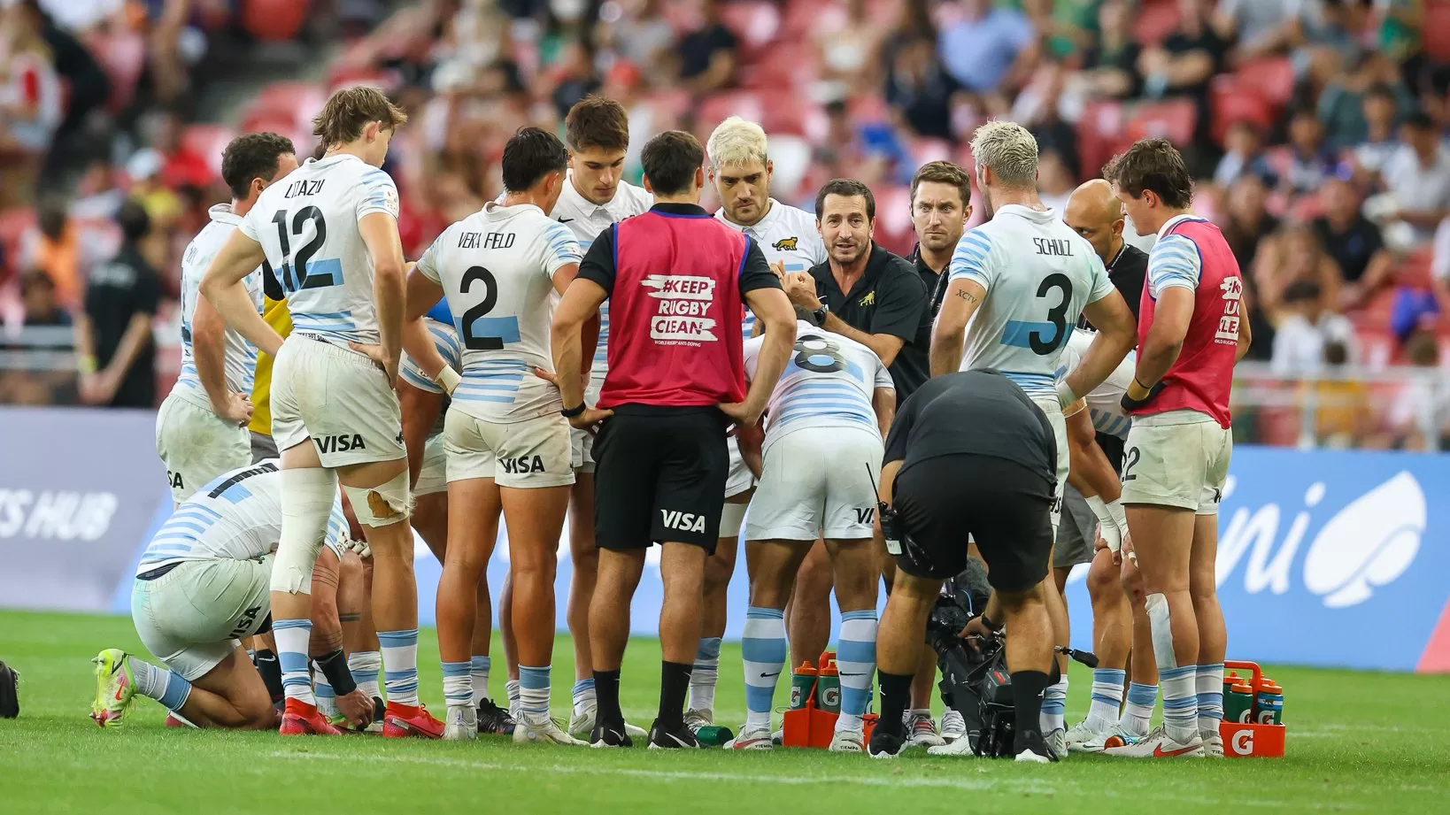 Rugby: Los Pumas 7´ con plantel de pretemporada