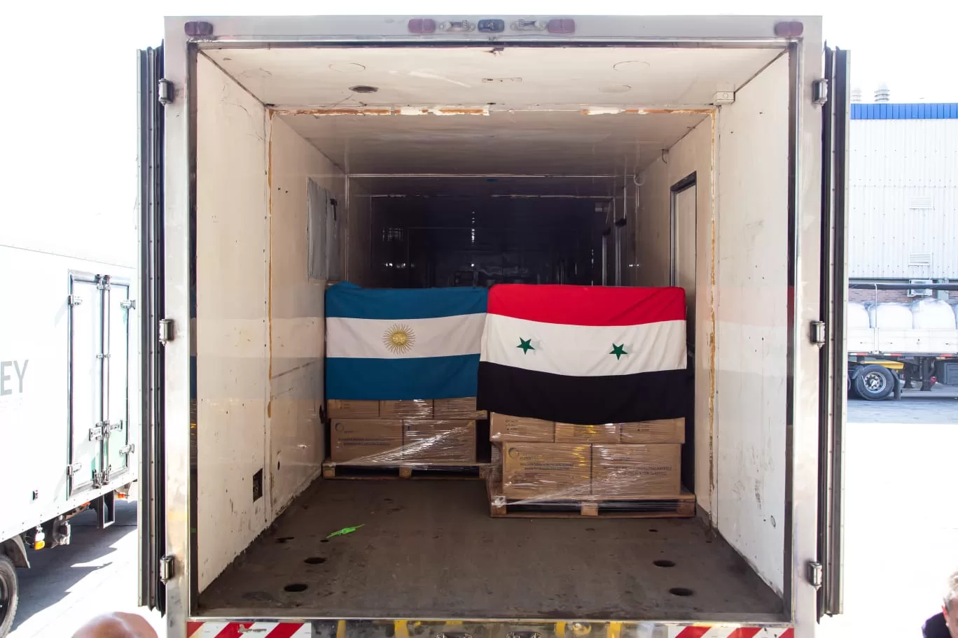 Argentina envió ayuda humanitaria a Siria