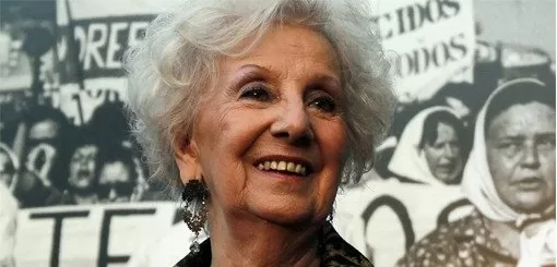 Estela de Carlotto habló de construir un país sin odio y con la verdad