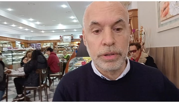 Larreta en Olivos y sin repreguntas