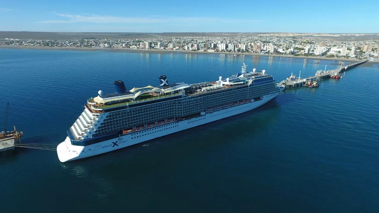 Puerto Madryn con récord de llegada de cruceros