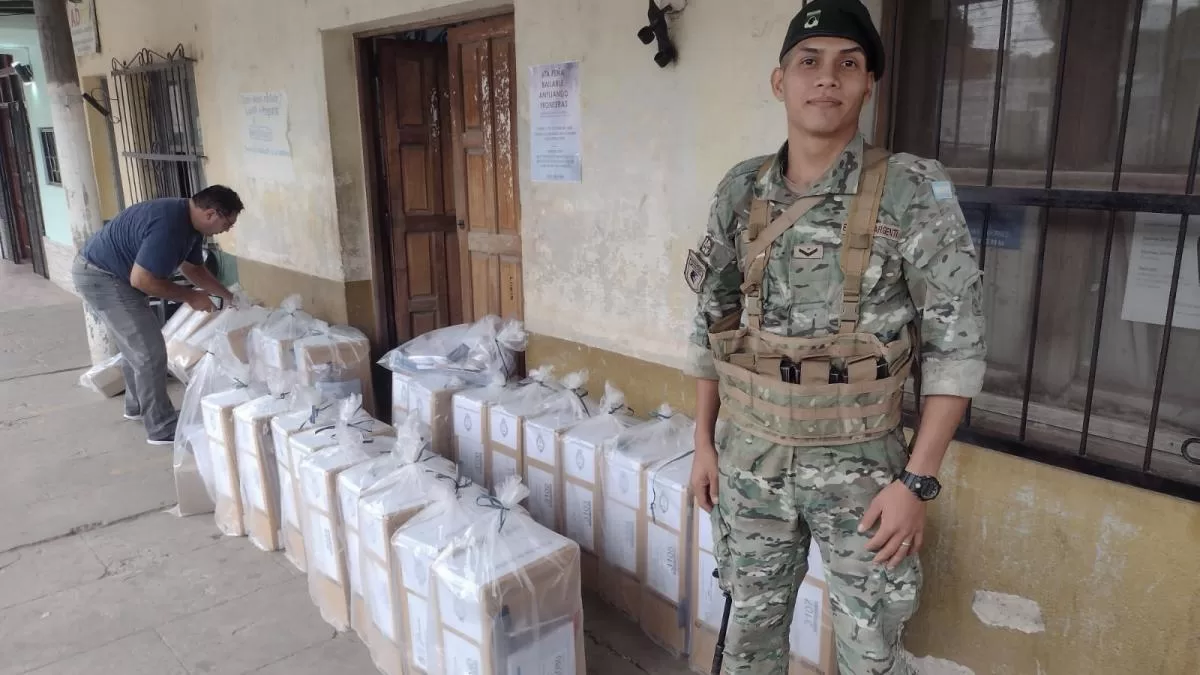 El operativo logístico para el balotaje
