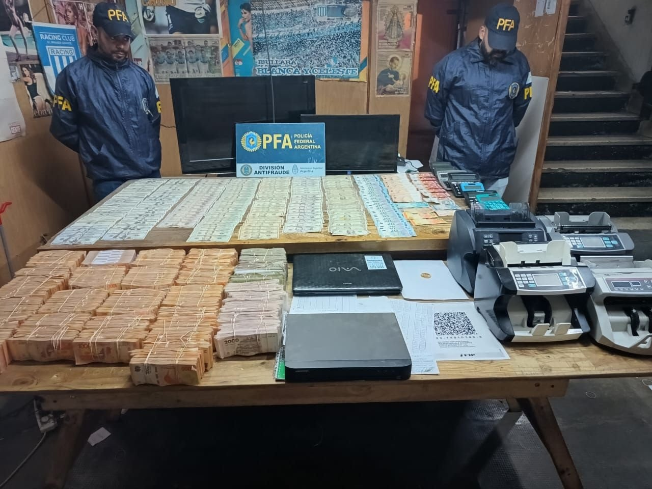 Detienen a Leonardo Fariña en allanamiento a cueva financiera