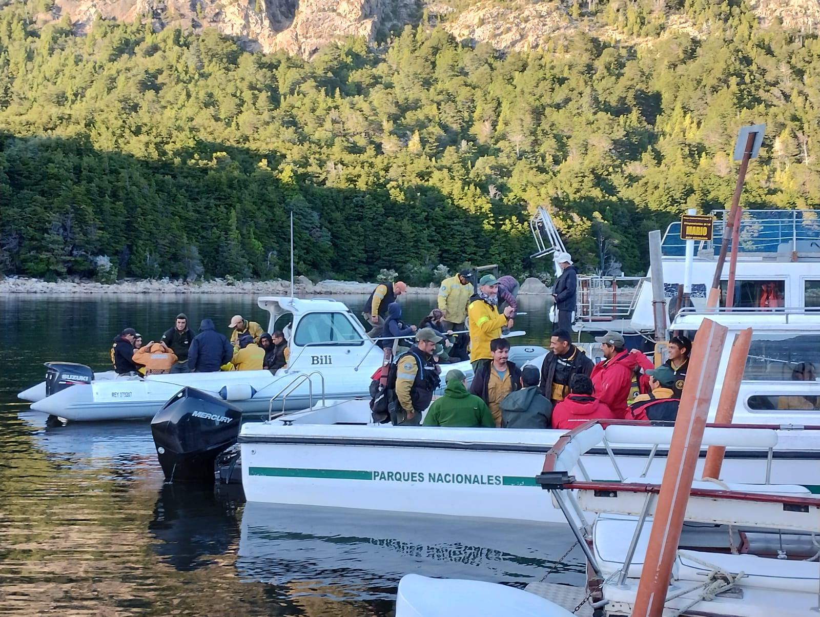 El incendio forestal en Nahuel Huapi ya devoró 626 hectáreas
